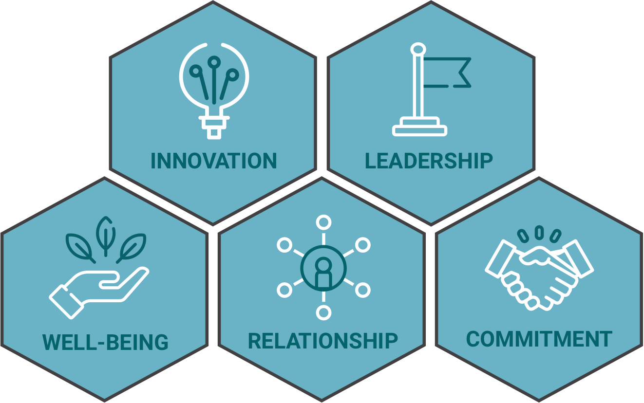 Core Values Infographic
